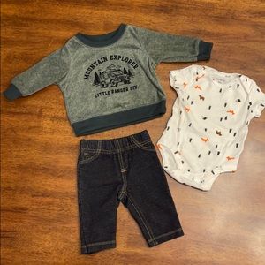 Carter’s Outdoor Adventure Sweatshirt Set